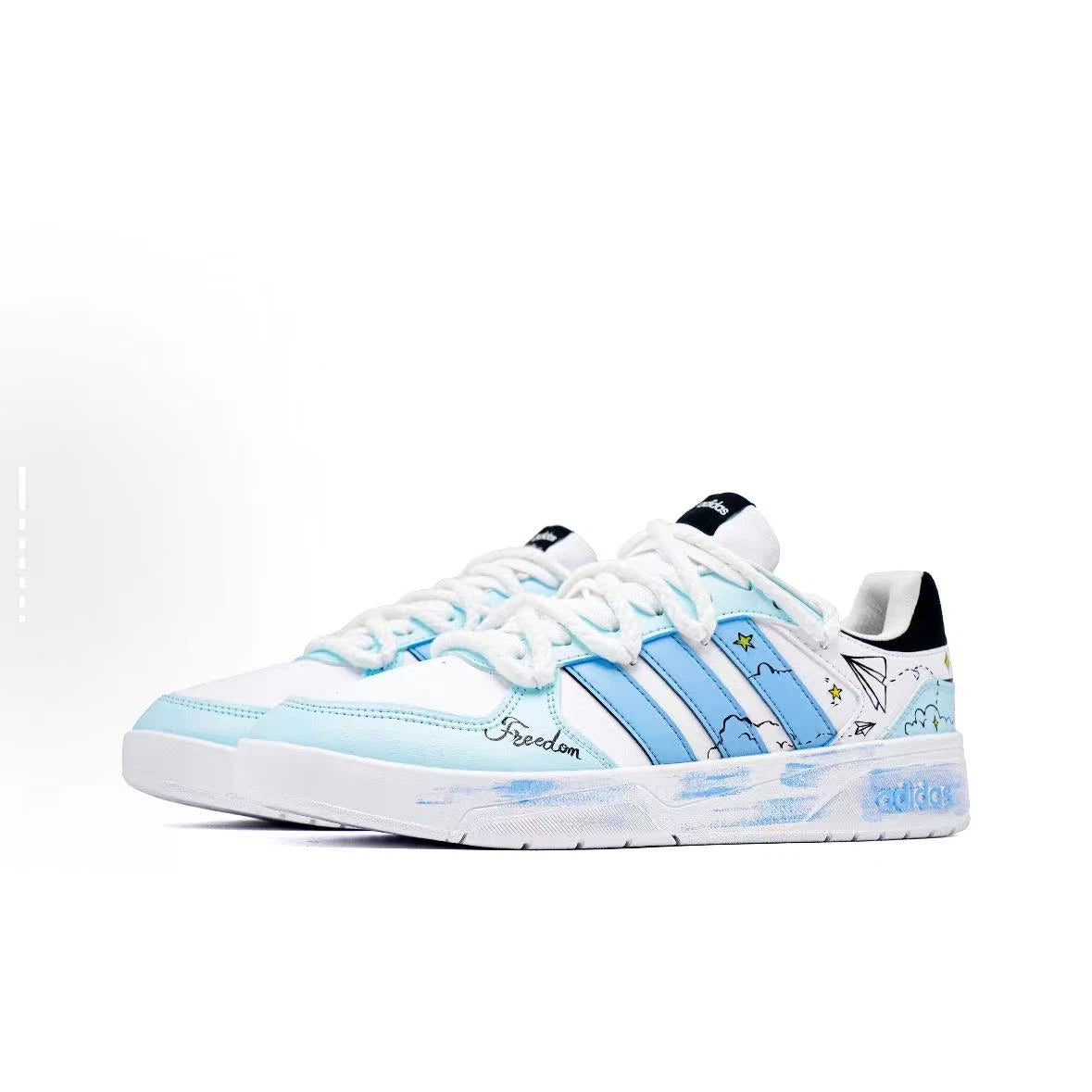adidas neo Courtbeat in Sea Salt Bubble Style