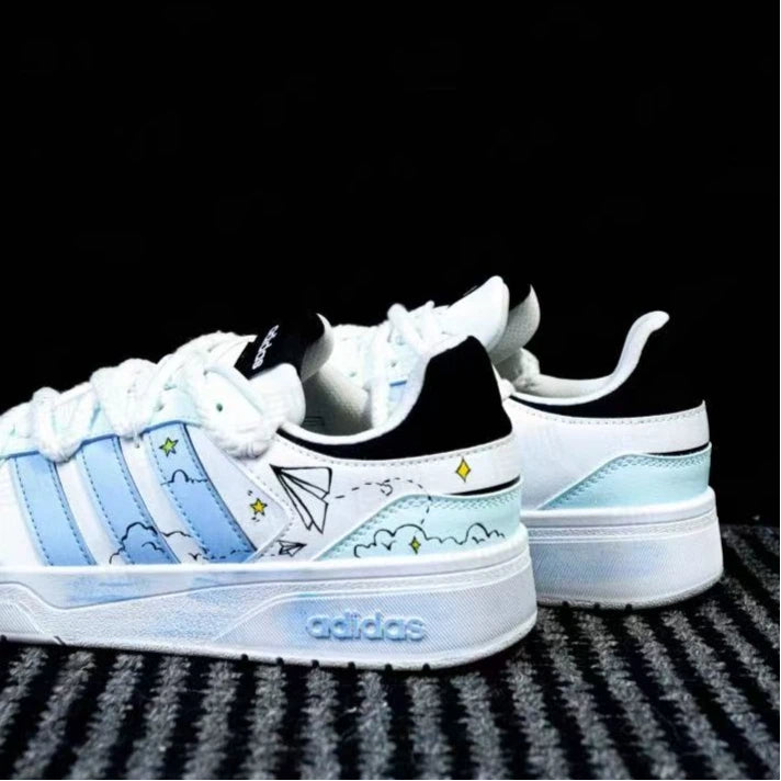 adidas neo Courtbeat in Sea Salt Bubble Style