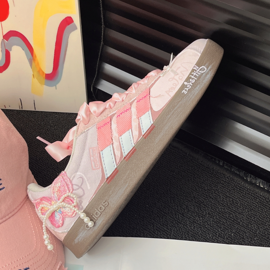 Adidas Pink Plush Doll