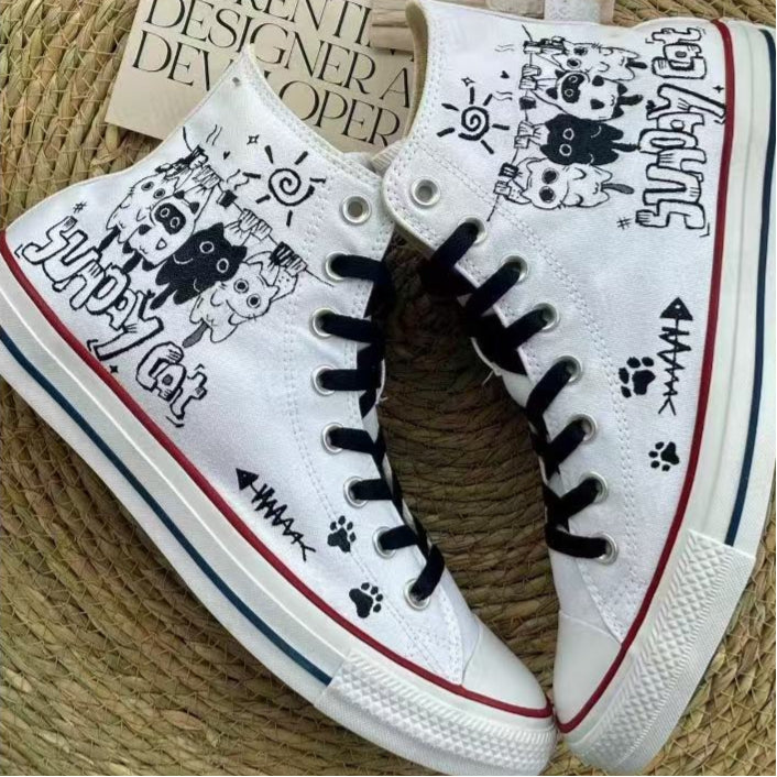Converse Naughty Cat
