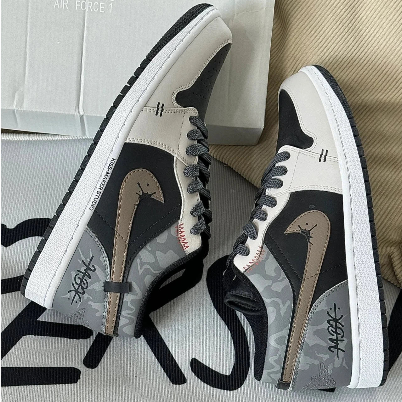 Air Jordan Panda Camo