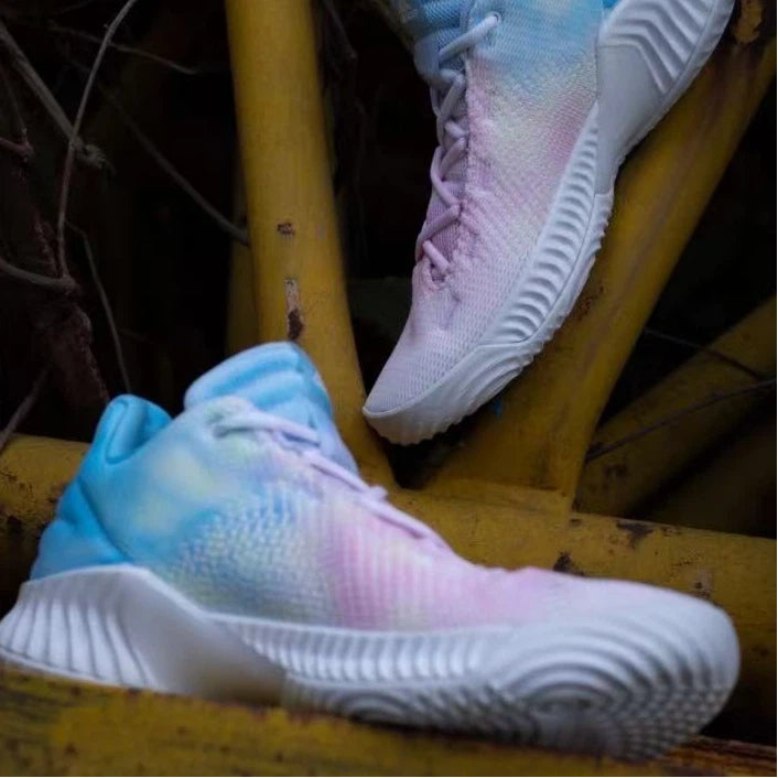 adidas Pro Bounce with Plum Blossom Tie-Dye Pattern