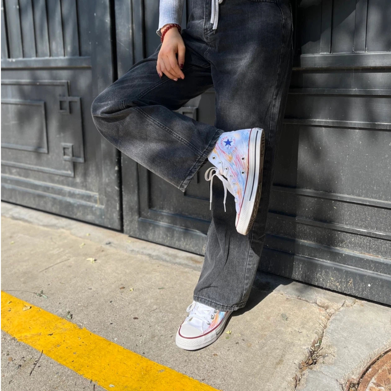 Converse Vibrant Graffiti