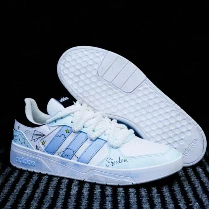 adidas neo Courtbeat in Sea Salt Bubble Style