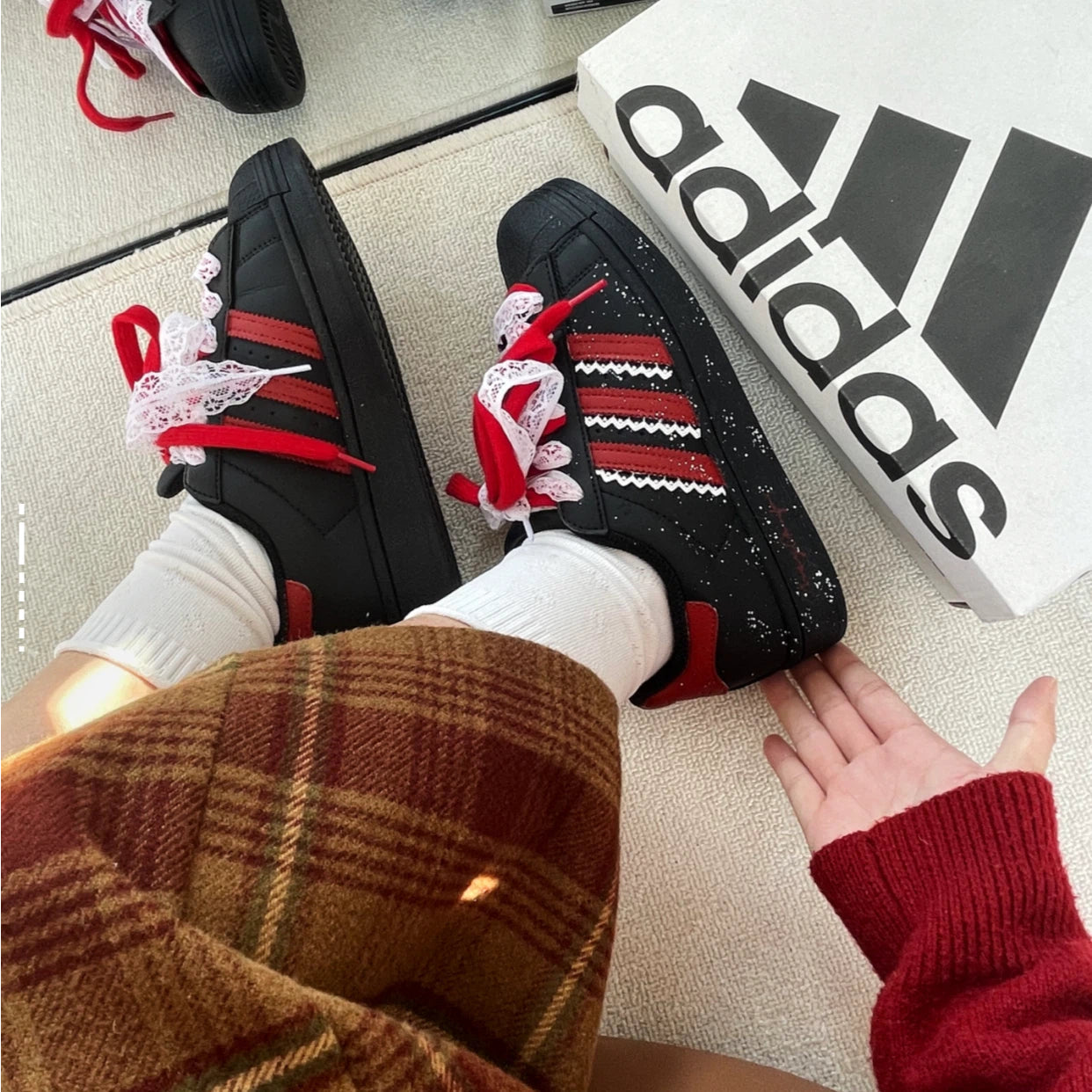 Adidas Crimson Velvet Ballet