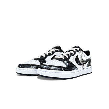 Nike Court Borough Black and White Impression