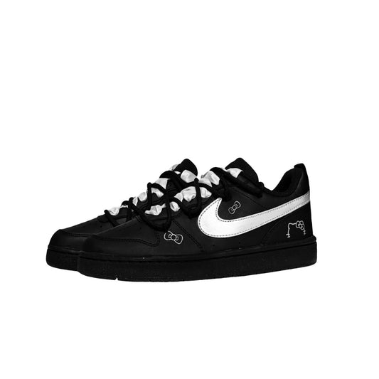 Nike Court Borough Black Kitty