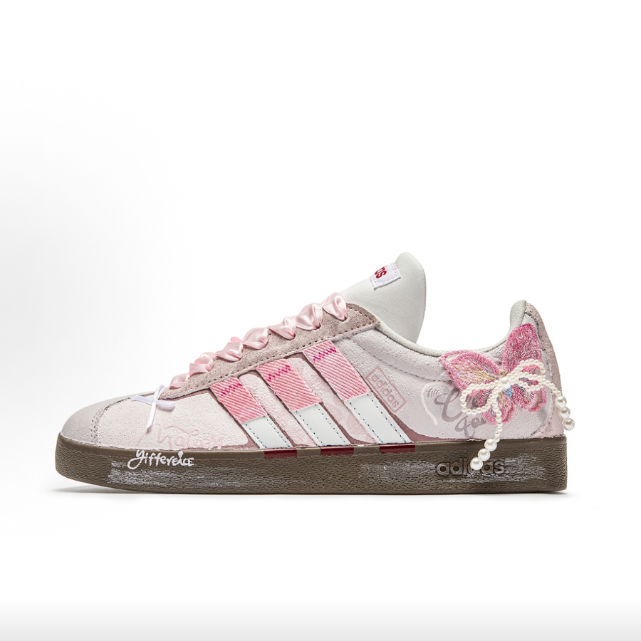 Adidas Pink Plush Doll