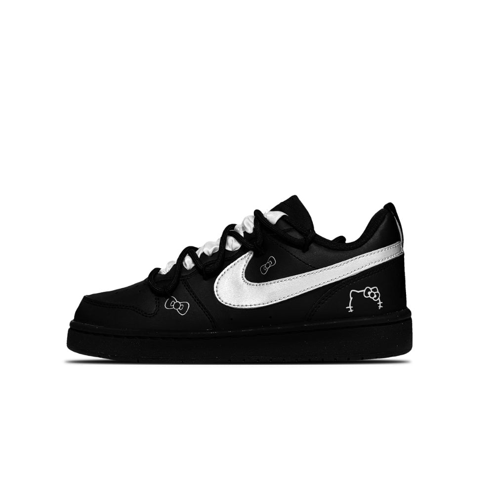 Nike Court Borough Black Kitty