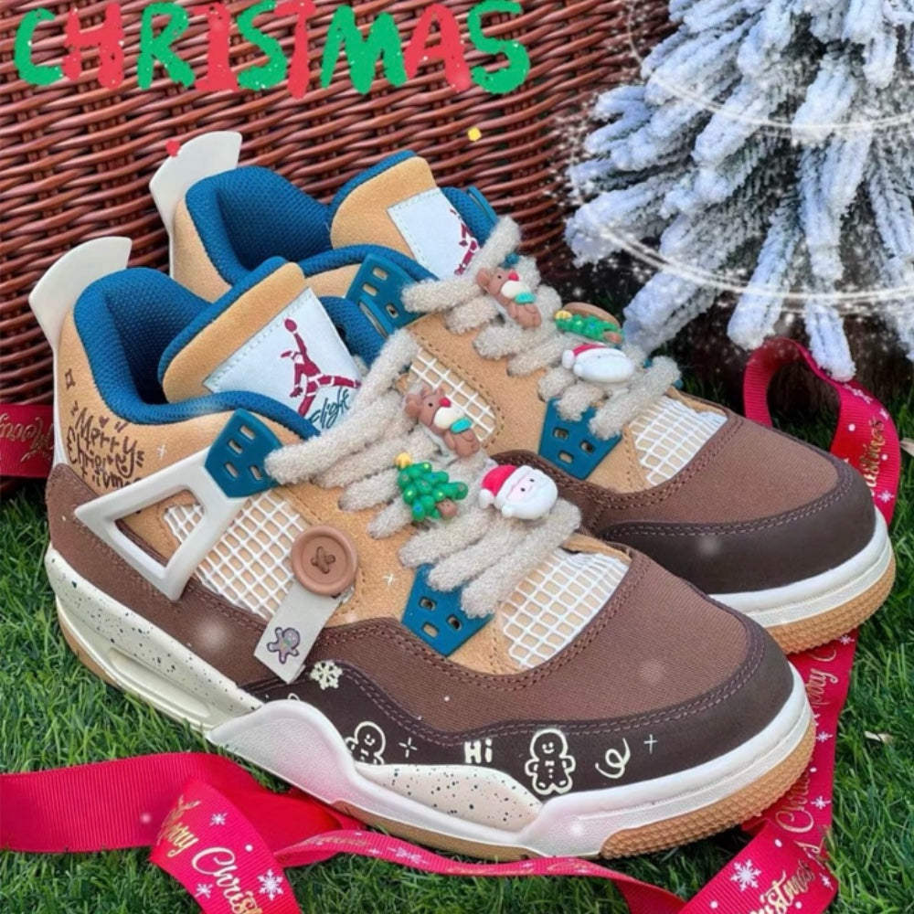 Jordan Air Jordan 4 Gingerbread Man – Solely丨Crafted Solely Customs