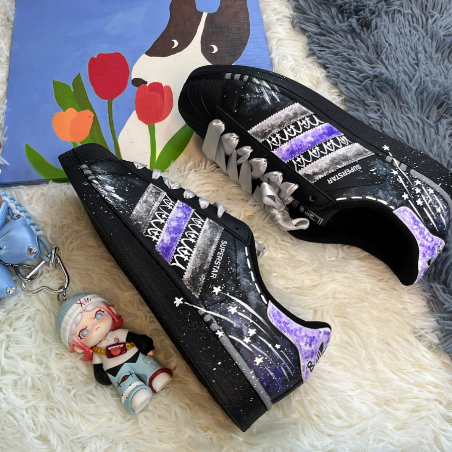 Adidas Purple Aura Star